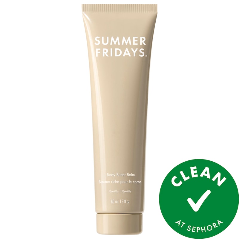 Mini Body Butter Balm Vanilla - Rich Body Cream with Hyaluronic Acid