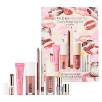 Sephora Favorites - Nude Energy Lip Kit Makeup Set