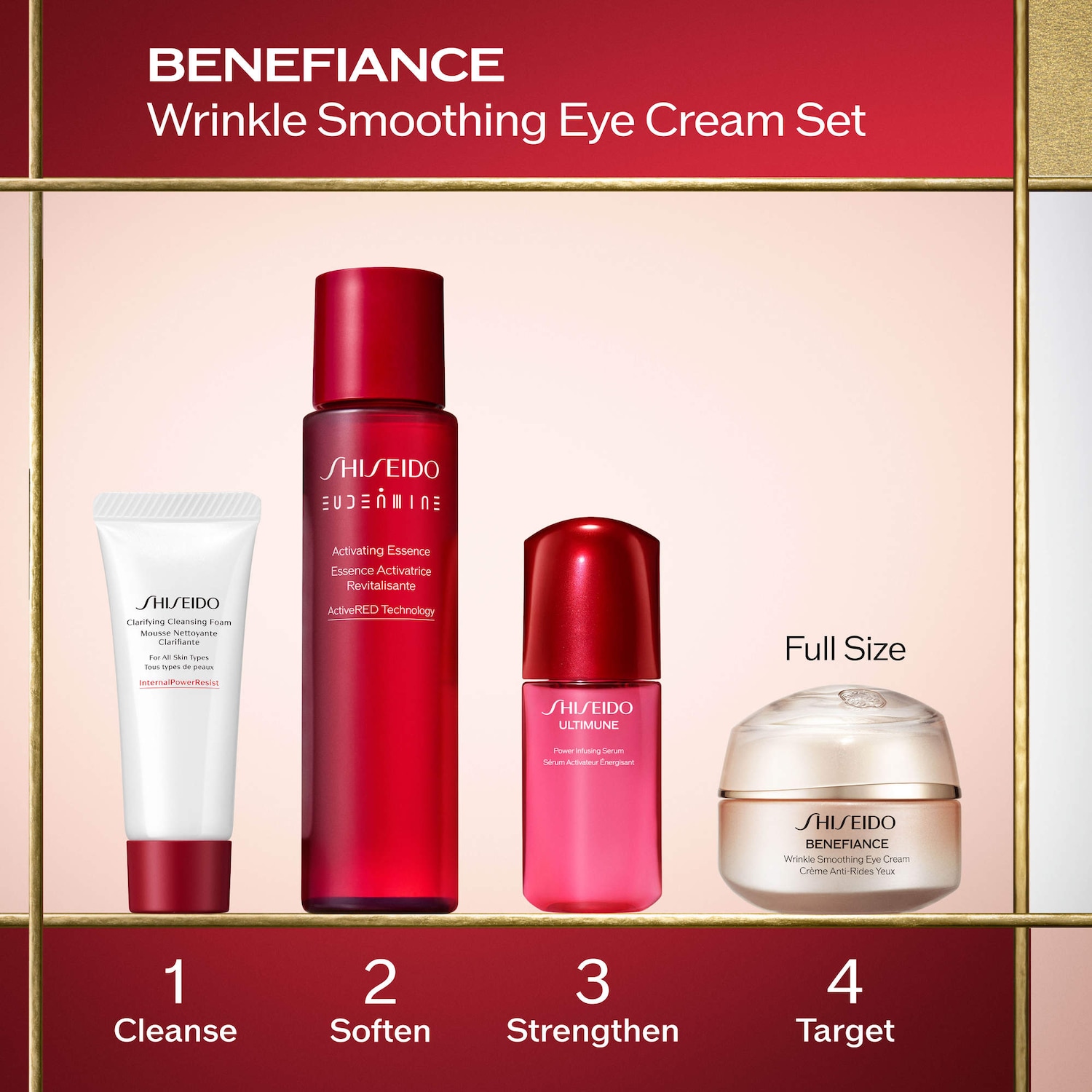 Benefiance Wrinkle Smoothing Eye Cream Set - Shiseido | Sephora