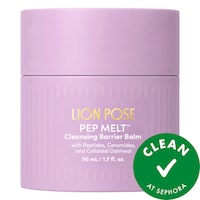 Lion Pose - Pep Melt Cleansing Barrier Balm with Peptides, Ceramides, and Colloidal Oatmeal