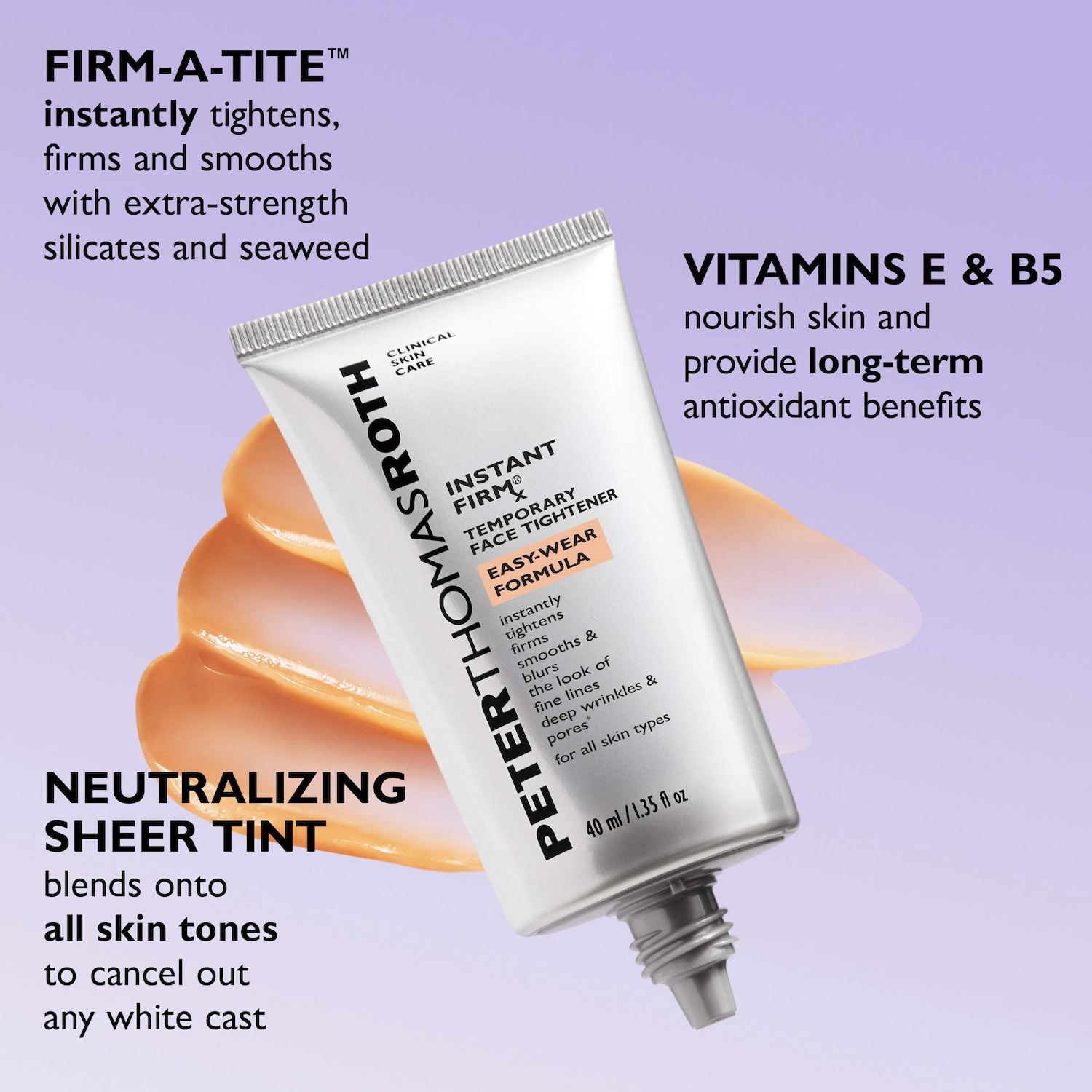 Instant FIRMx®​ Temporary Face Tightener Easy-Wear Formula for