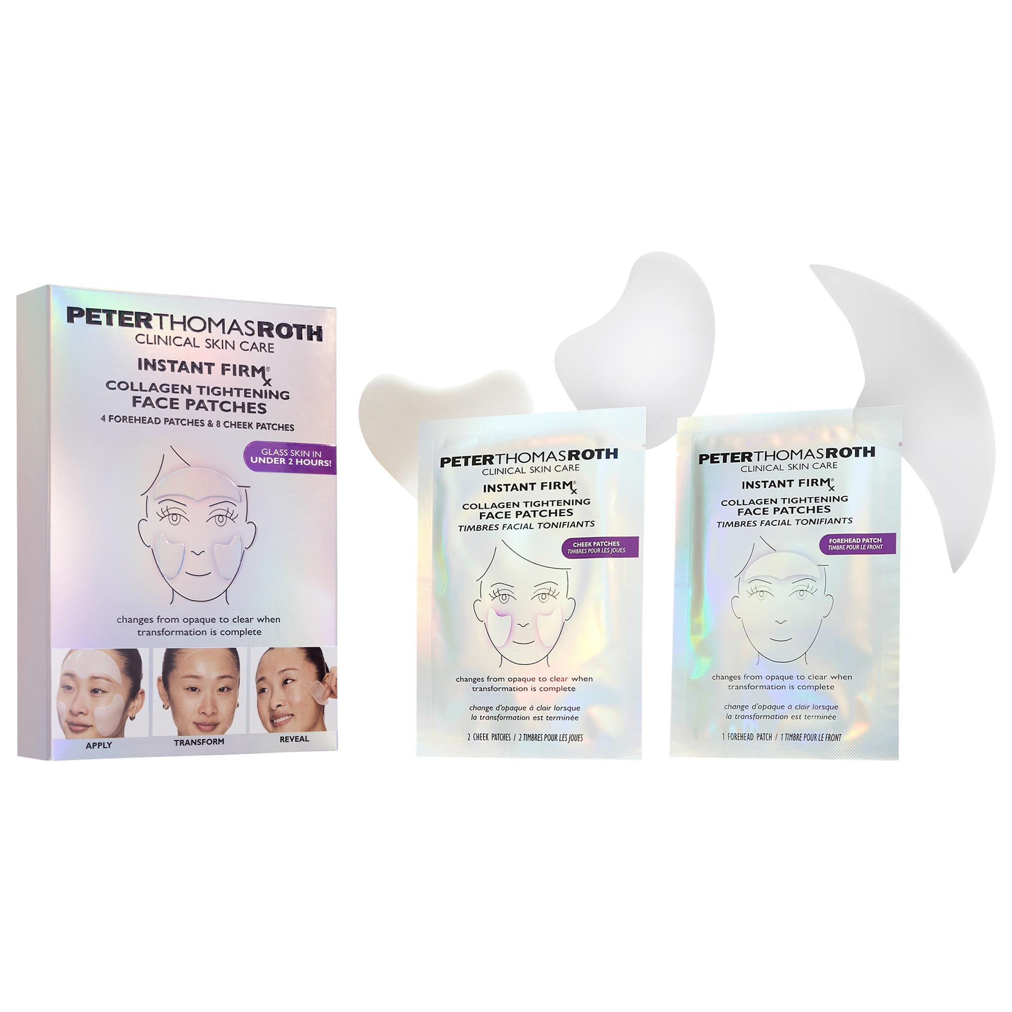 Peter Thomas Roth Instant FIRMx​ Collagen Tightening Face Patches for Firming and Anti-Aging 12 patches/4 full face treatments