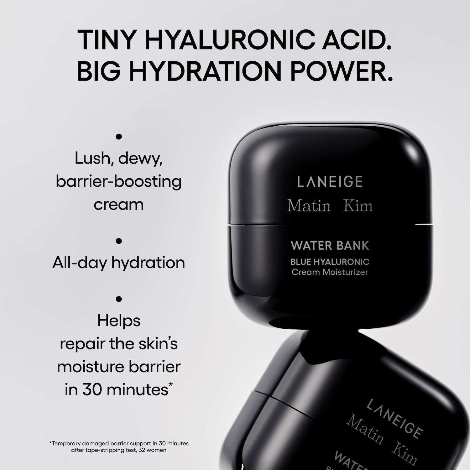 Water Bank Blue Hyaluronic Cream Moisturizer for Moisture Barrier Repair