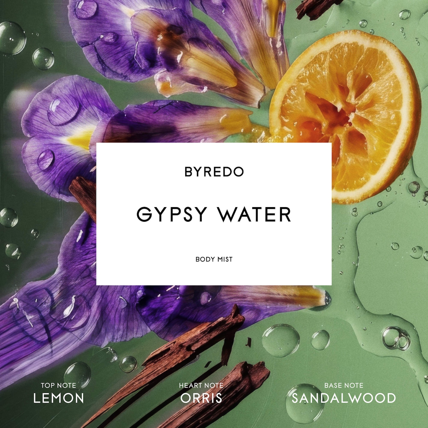 Gypsy Water Body Mist - BYREDO | Sephora