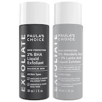 Paula's Choice - Mini Smooth + Brighten BHA/AHA Exfoliating Duo for Clearer, Radiant Skin