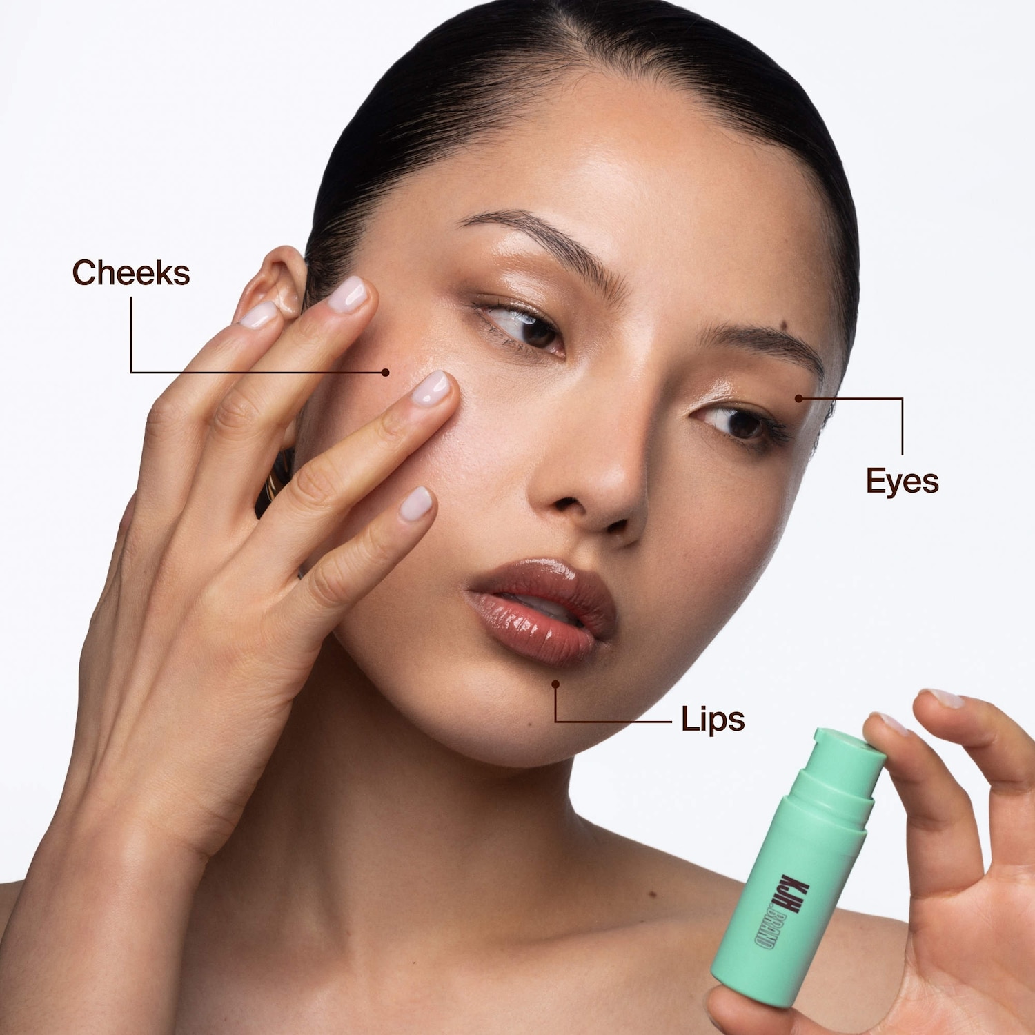 KJH.brand by Katie Jane Hughes Сыворотка для смешивания с макияжем KJH.brand Hyper Shine Glass Skin — фото 5