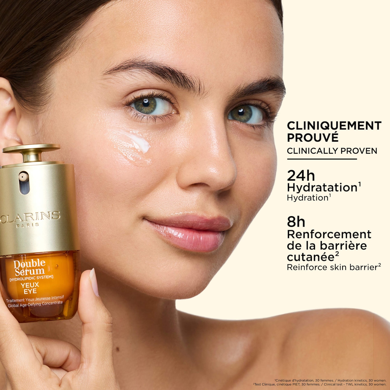 DOUBLE SERUM® Eye Brightening & Depuffing Anti-Aging Concentrate