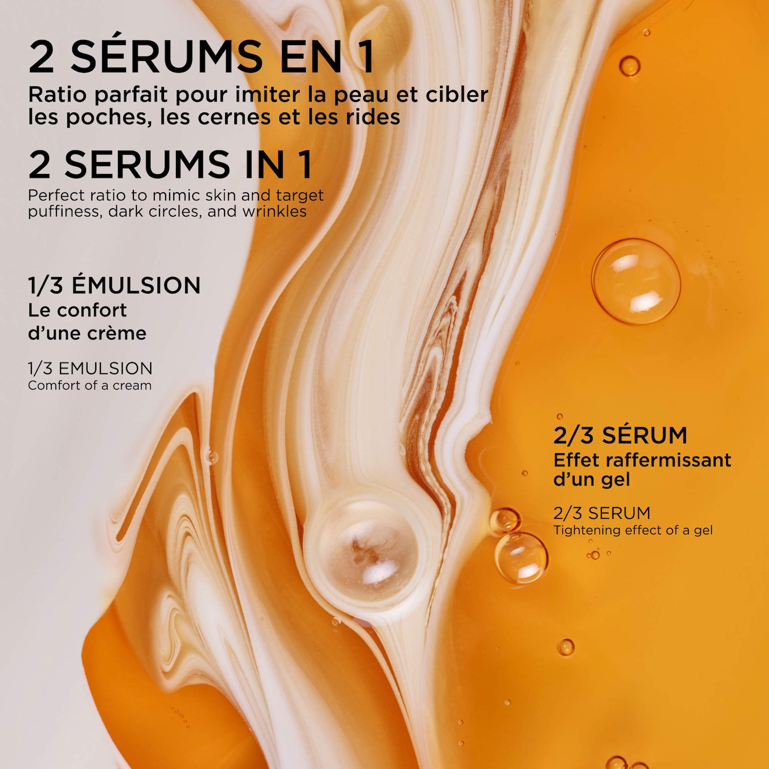 DOUBLE SERUM® Eye Brightening & Depuffing Anti-Aging Concentrate