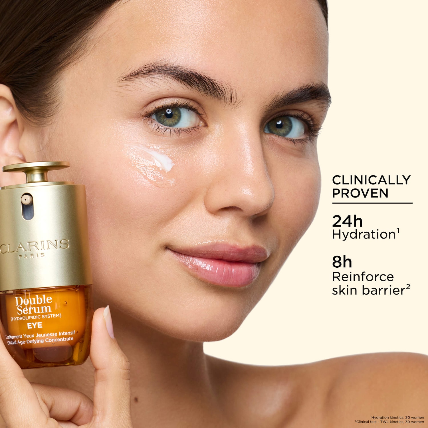 DOUBLE SERUM® Eye Brightening & Depuffing Anti-Aging Concentrate