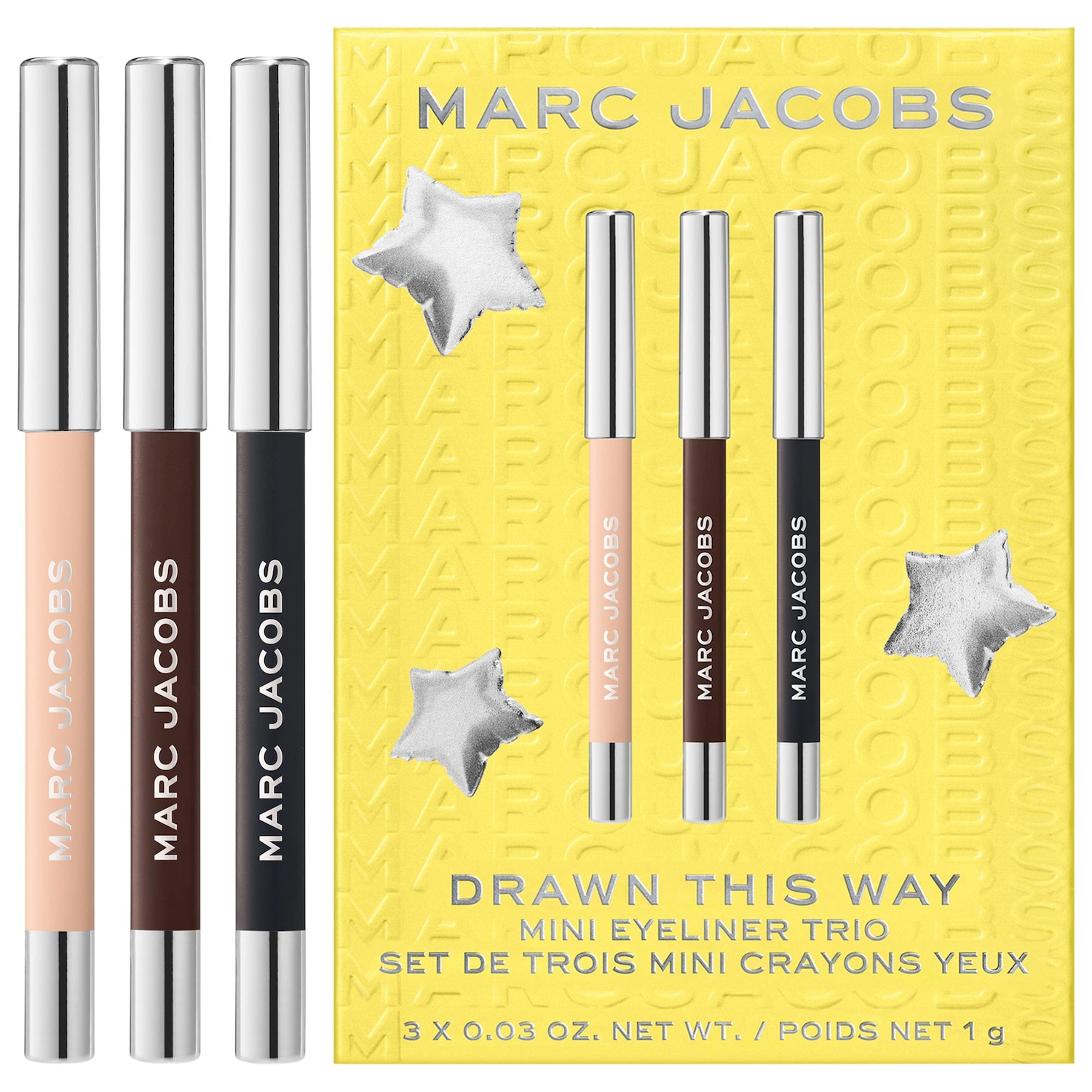 Drawn This Way Longwear Mini Eyeliner Trio