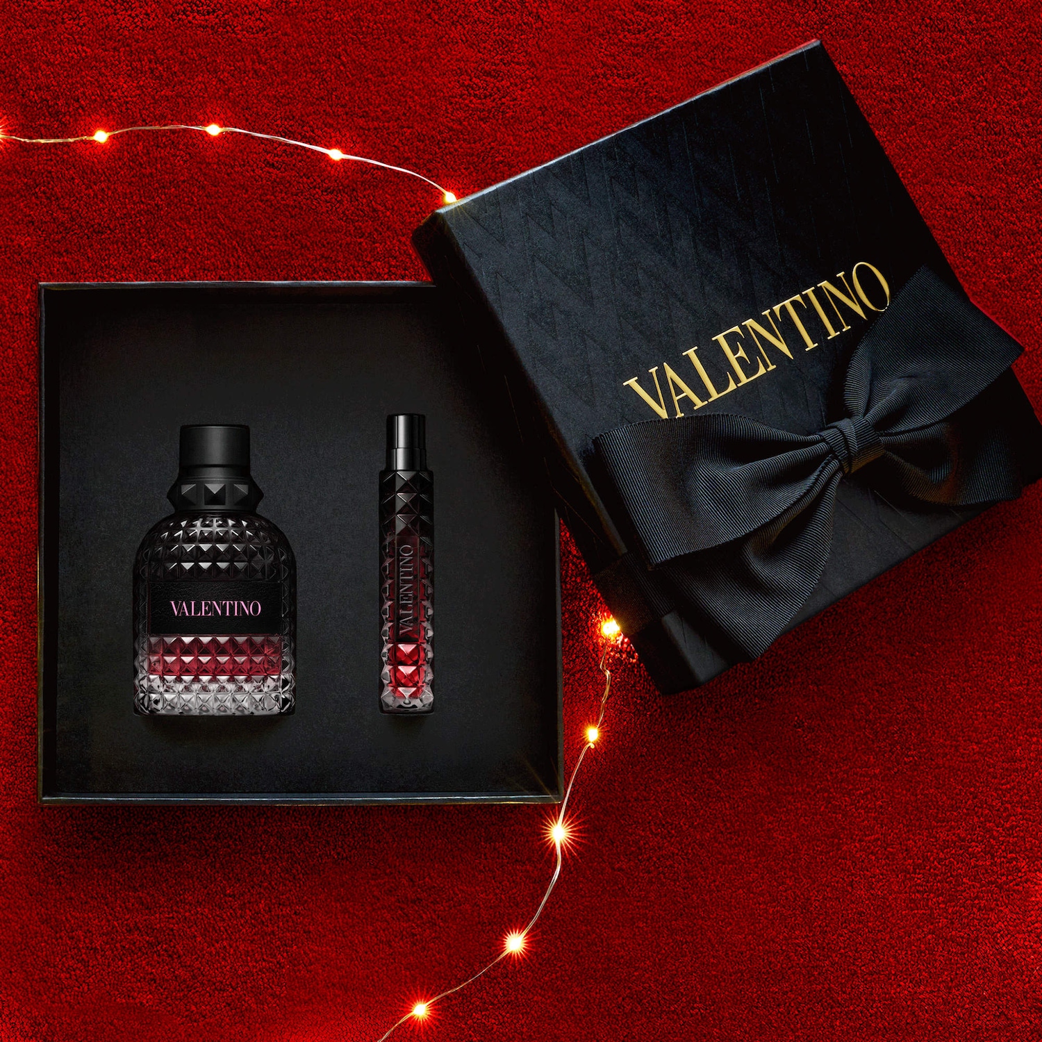 Uomo Born in Roma Eau de Parfum Intense 2 Piece Holiday Fragrance