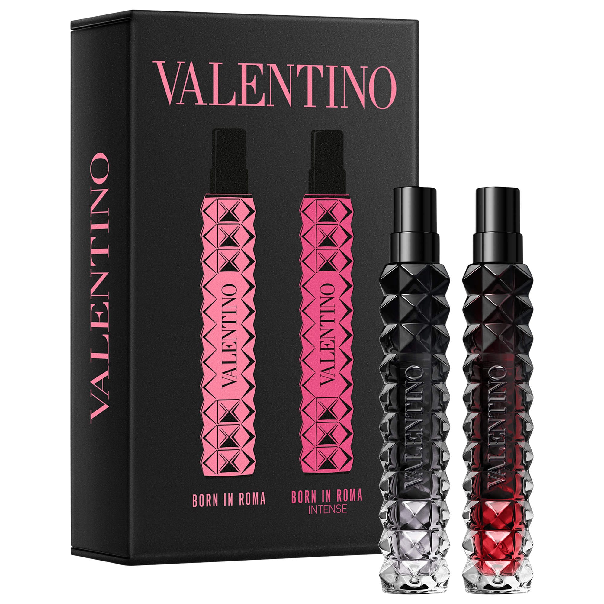 Born in Roma Uomo Cologne Travel Spray Duo Gift Set - Valentino