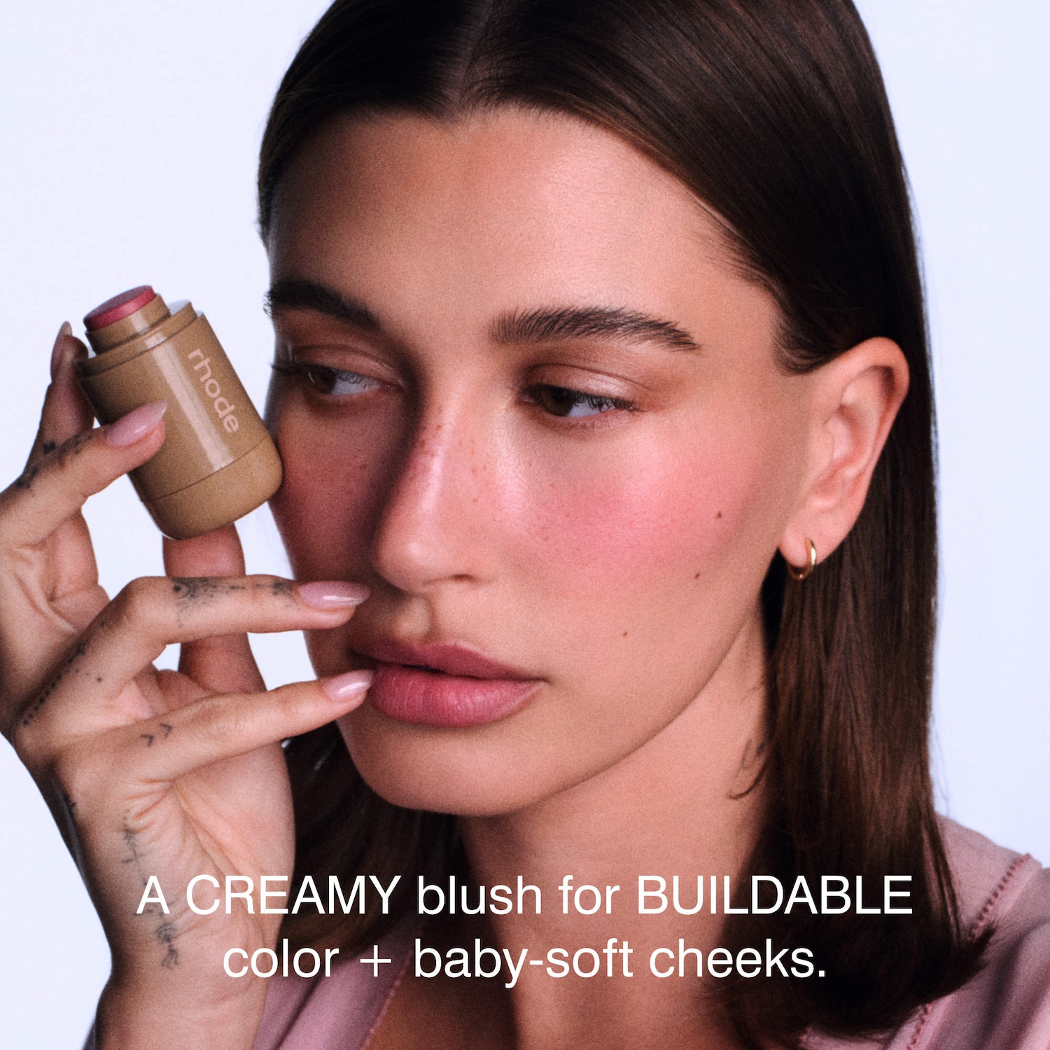 Pocket Blush Buildable Hydrating Cream Blush - rhode | Sephora