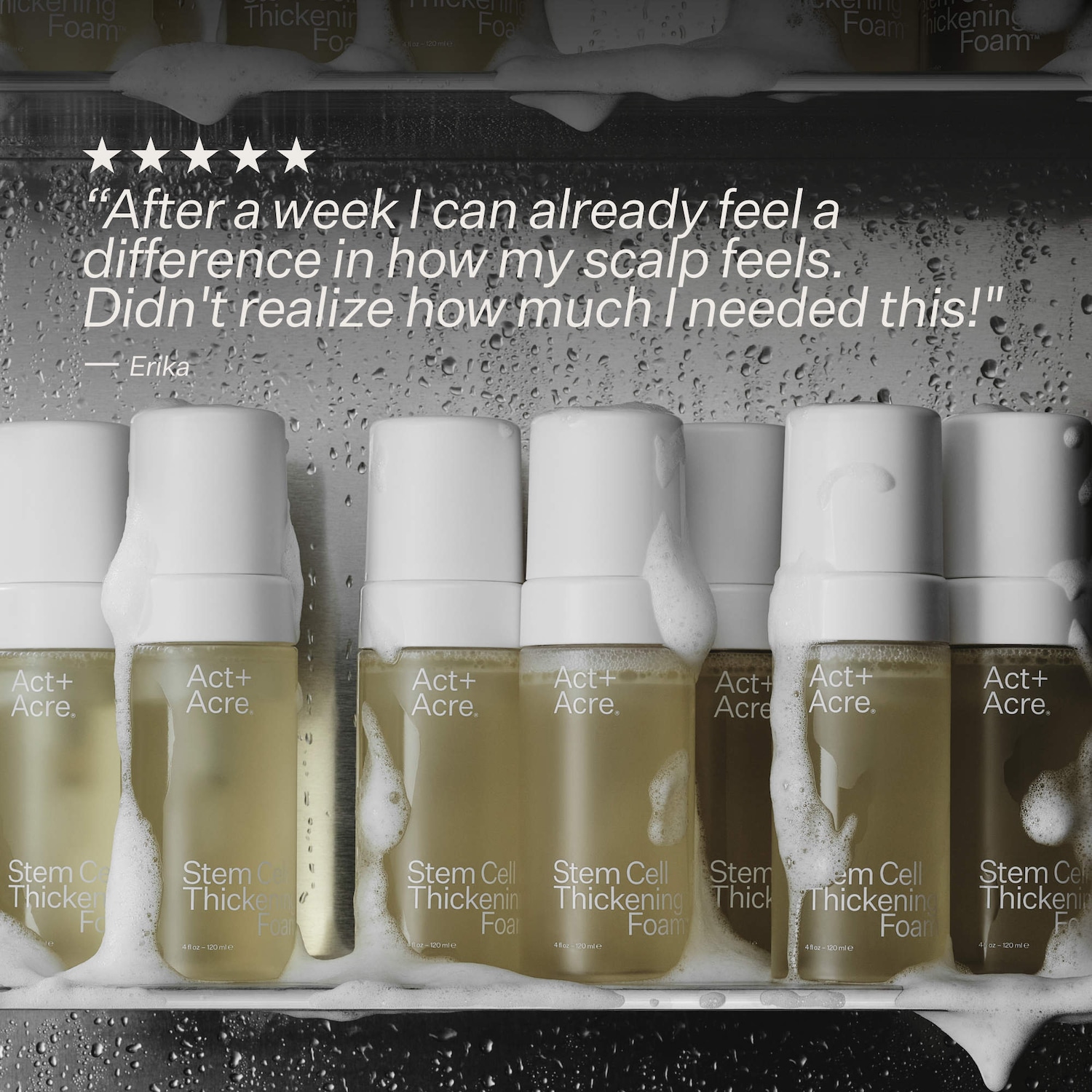 Stem Cell Thickening Foam™️ For Volume + Fuller-Looking Hair