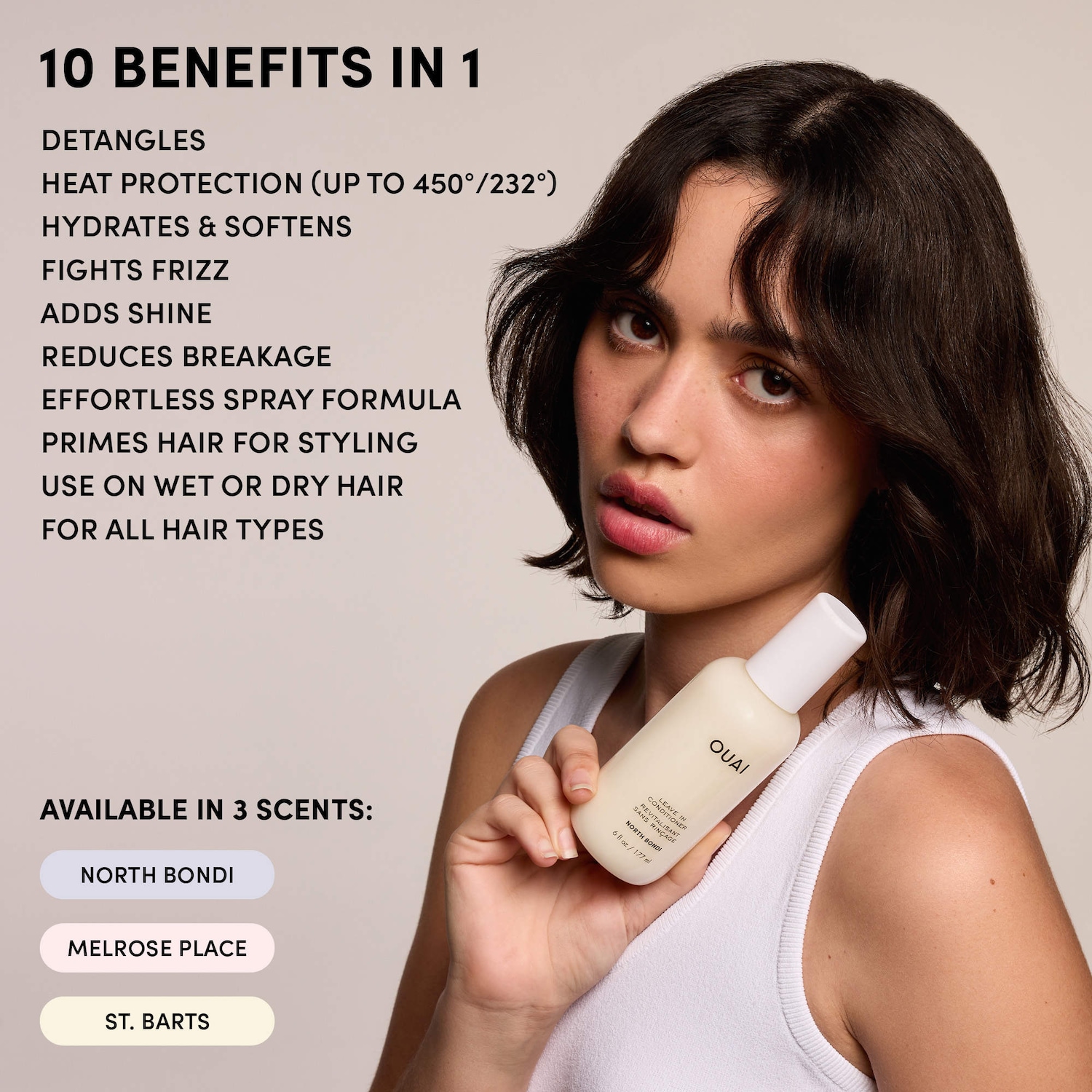 Mini North Bondi Conditioning, Detangling, and Frizz Fighting Leave-in Conditioner
