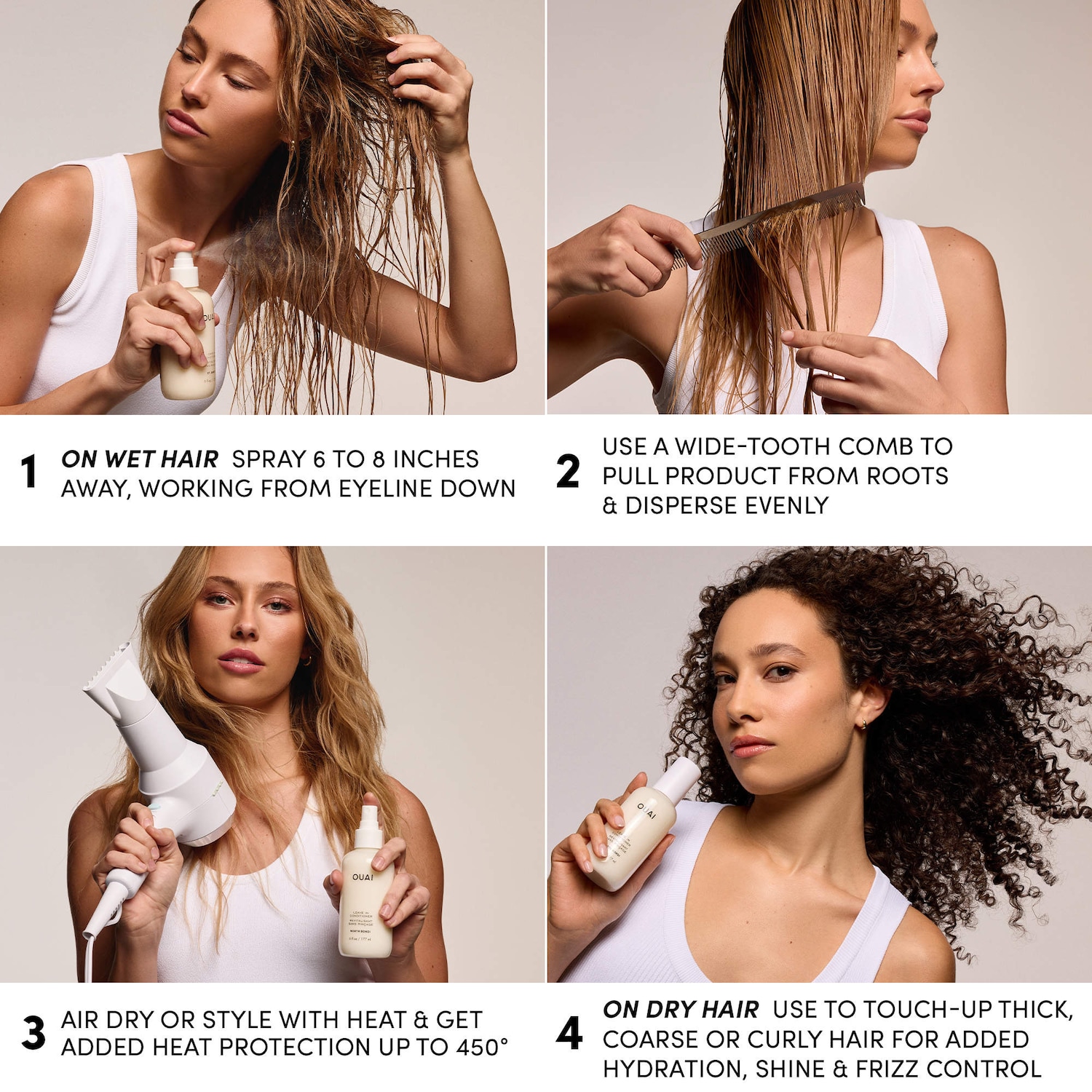 Mini North Bondi Conditioning, Detangling, and Frizz Fighting Leave-in Conditioner