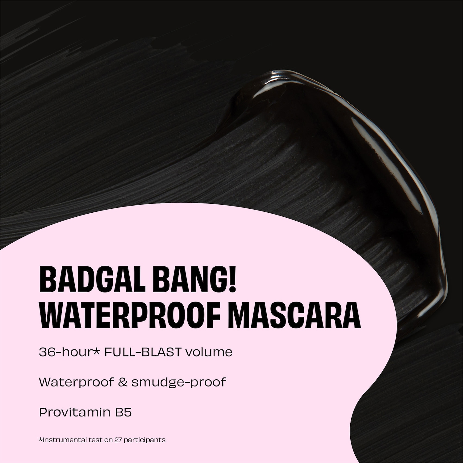 Мини-версия водостойкой туши для объёма Benefit Cosmetics BADgal Bang! — фото 4