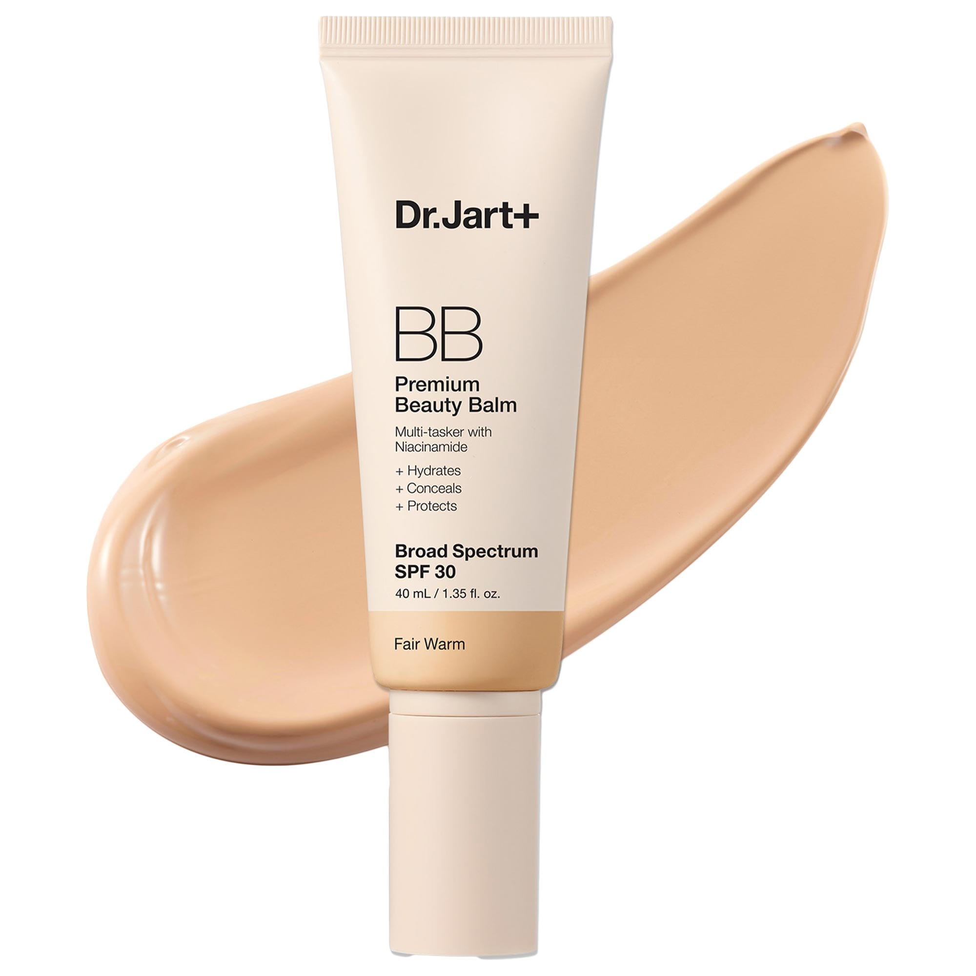 Dr. Jart+ Premium Bb All-day Wear Korean Tinted Moisturizer With Spf 30 Fair Warm 1.35oz/40ml