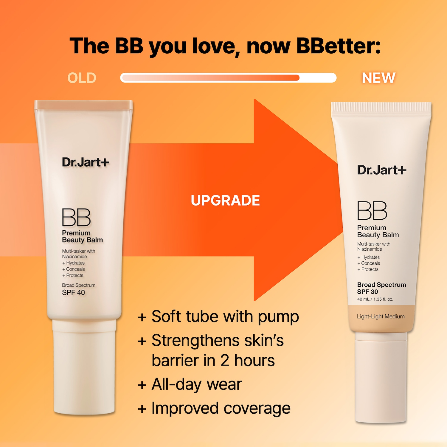 Premium BB All-Day Wear Korean Tinted Moisturizer with SPF 30 - Dr