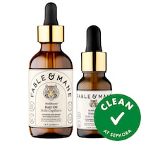 Fable & Mane - Holiroots Hair Oil Full-Size & Mini Duo Gift Set