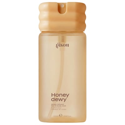 Gisou - Honey Dewy Honey Infused Hair & Body Mist 3.38/100ml Gisou Honey Dewy Honey Infused Hair & Body Mist Clean at Sephora