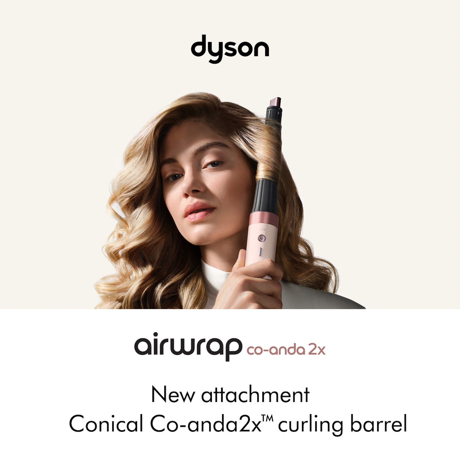 Airwrap Co-anda2x™ Conical Curling Barrel Attachment - Dyson | Sephora