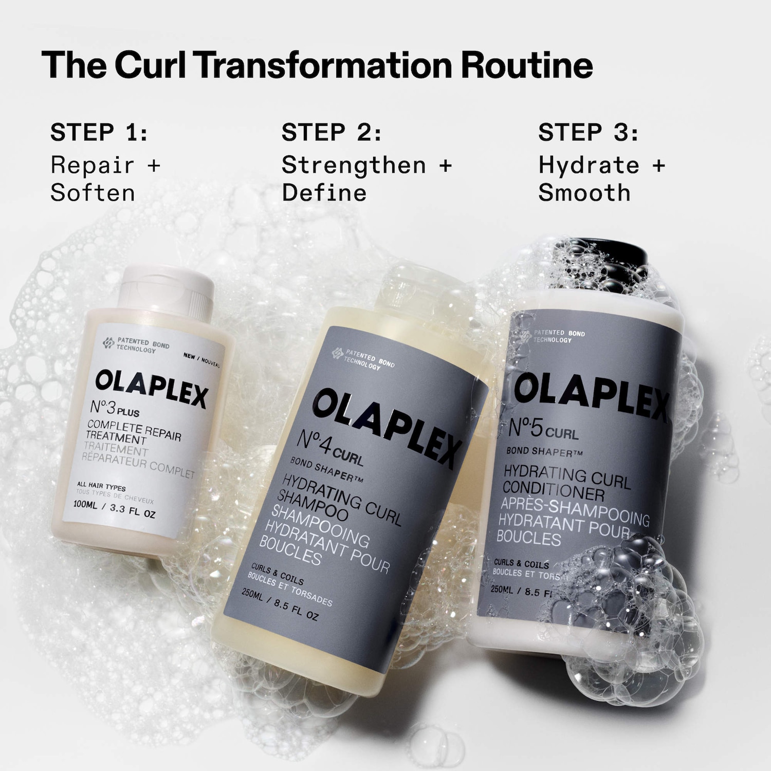 N°4CURL Bond Shaper™ Hydrating Curl Shampoo for Coily, Curly and