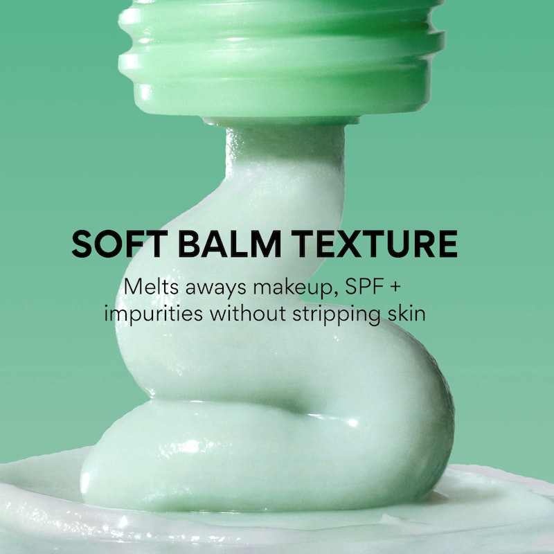Green Tea Ceramide Korean Makeup Removing Double Cleansing Balm thumbnail 4
