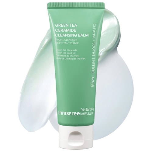 Корейский очищающий бальзам для снятия макияжа innisfree Green Tea Ceramide