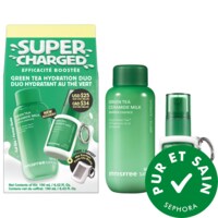 innisfree - Ensemble-cadeau Supercharged avec thé vert coréen Jeju et acide hyaluronique pour réparer la barrière