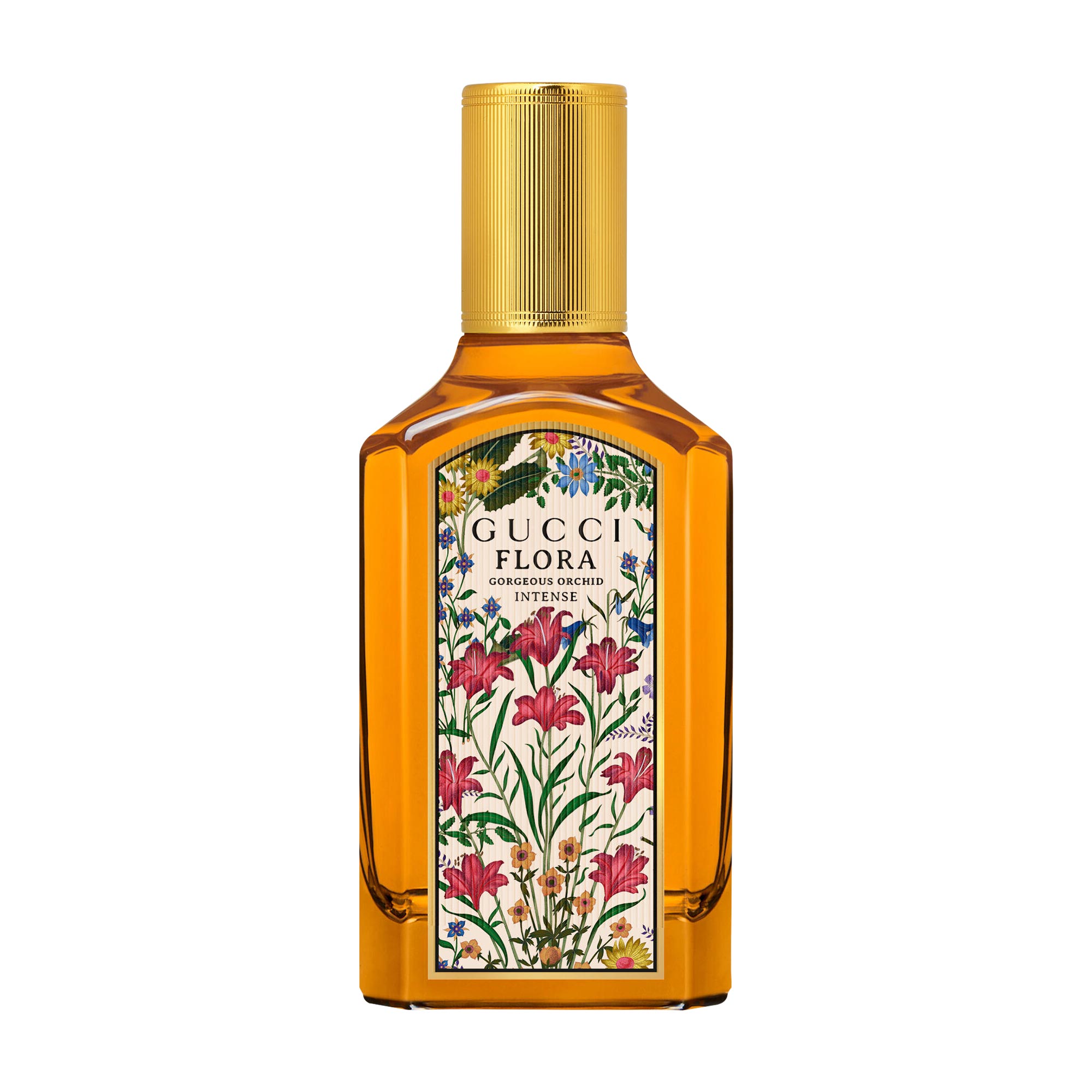 Gucci Flora Gorgeous Orchid Eau De Parfum Intense With Vanilla Orchid & Dark Cocoa 1.6 Oz/50 ml