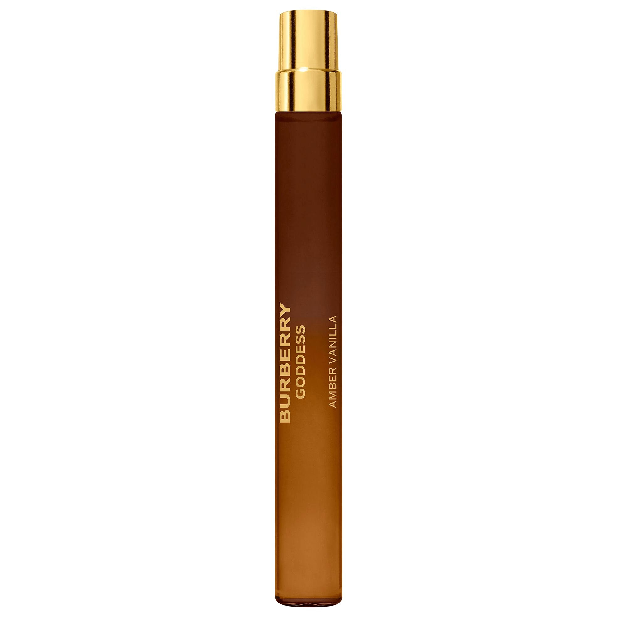 BURBERRY Goddess Amber Vanilla Eau de Parfum Intense with Maple Syrup & Amber Travel Spray 0.34 oz/10 ml eau de parfum spray
