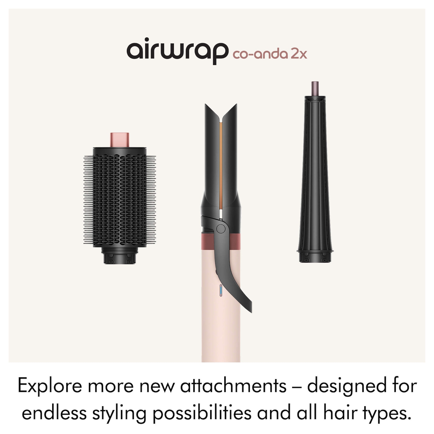 Airwrap Co-anda2x™ Air Straightener Attachment - Dyson | Sephora