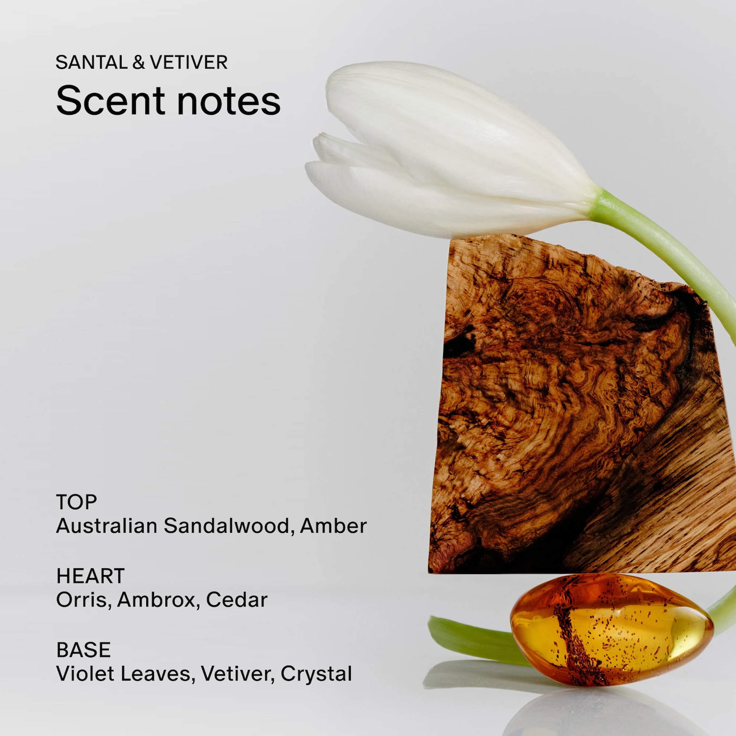 Праздничный подарочный набор для тела Salt & Stone Santal & Vetiver — фото 3