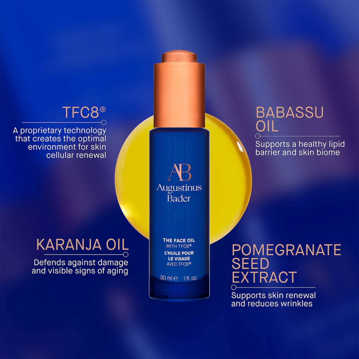 ブースター・導入液 Augustinus Bader THE FACE OIL 30ml The Face Oil - Augustinus Bader | Sephora