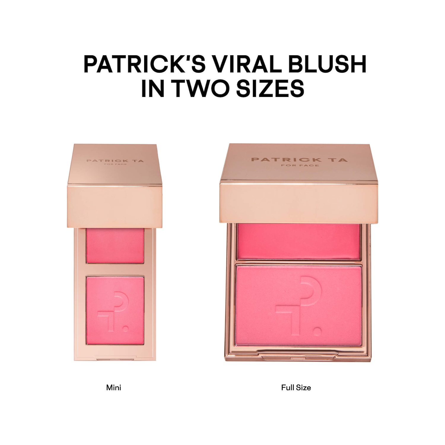 PATRICK TAクリーム＆パウダーチーク She’s That Girl Major Beauty Headlines - Double-Take Crème & Powder Blush