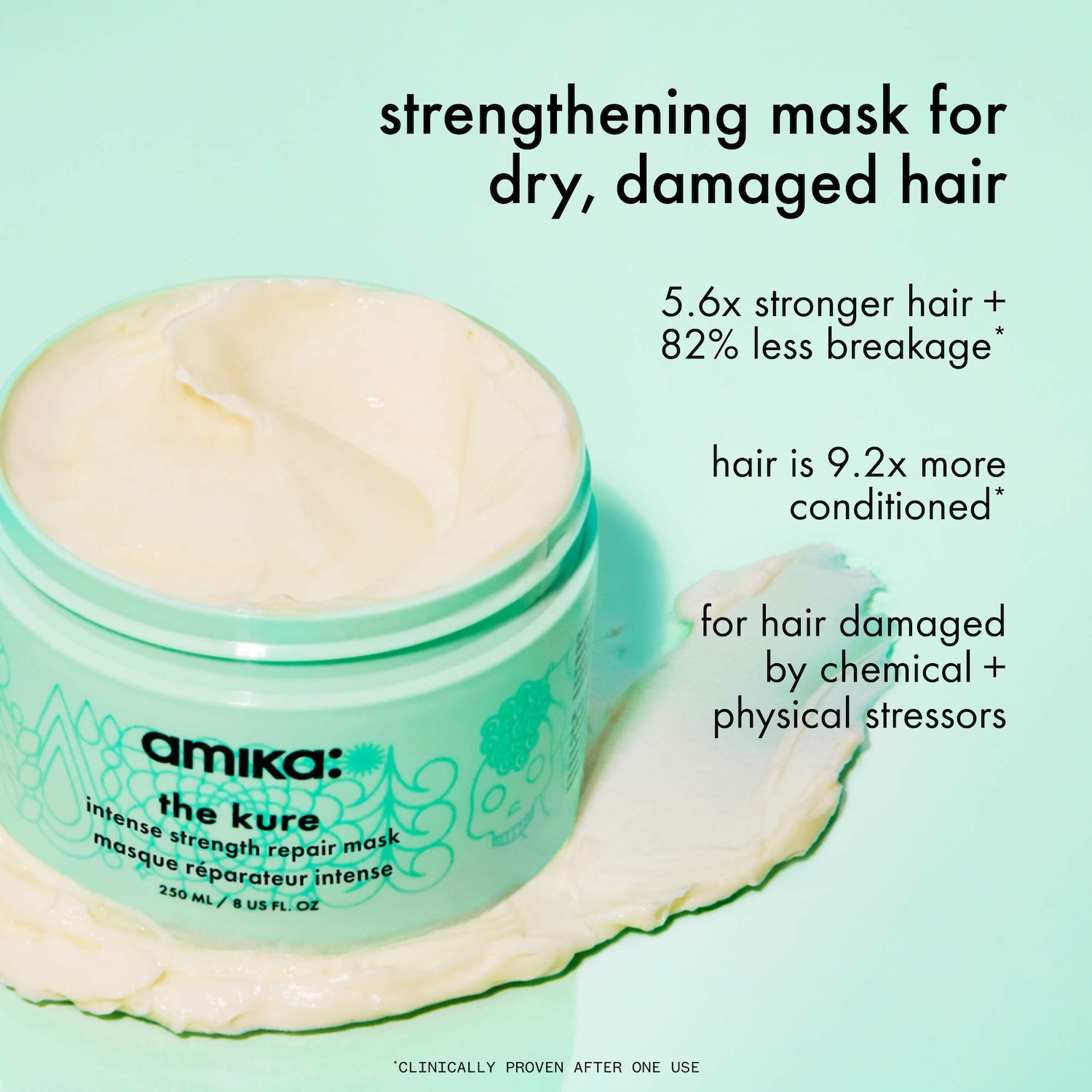 Mane Menders Strength Repair Wash + Care Value Set - amika | Sephora