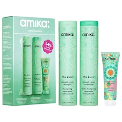 Mane Menders Strength Repair Wash + Care Value Set - amika | Sephora
