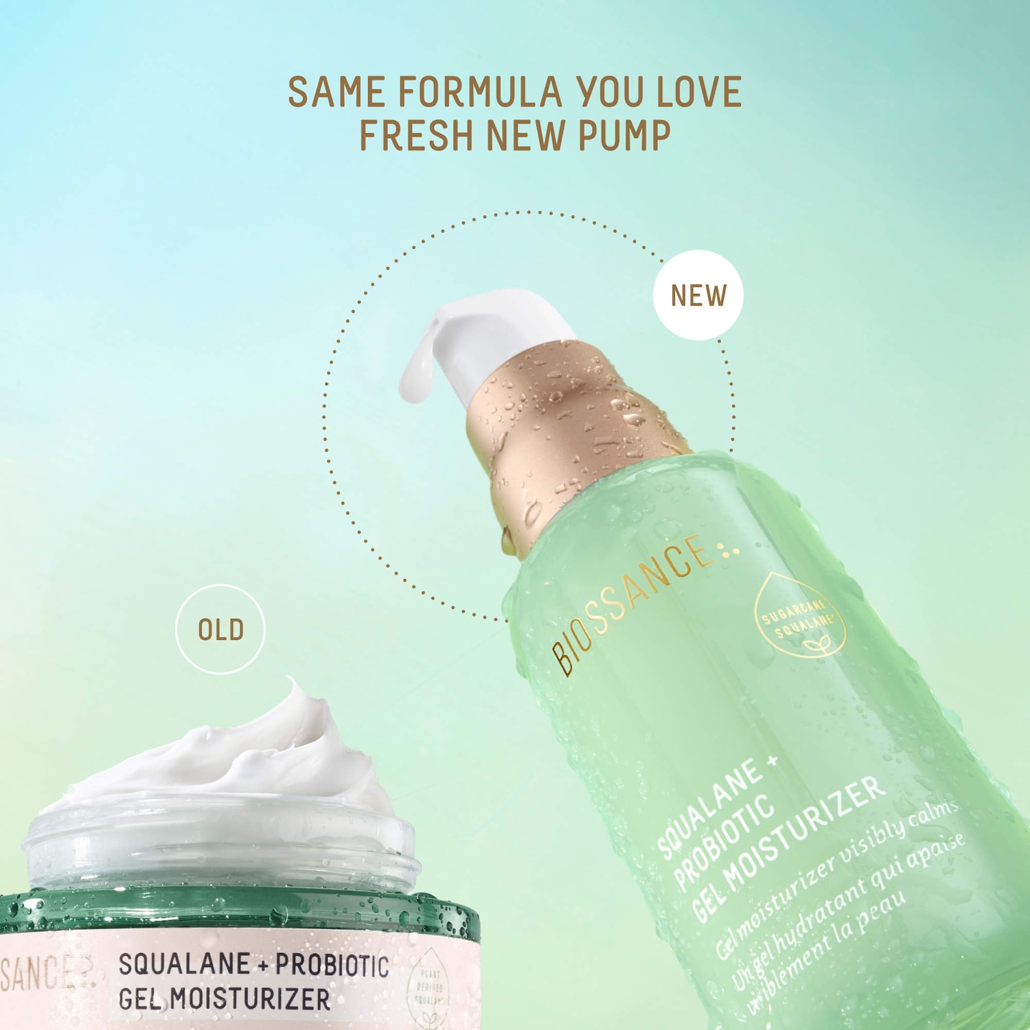 Probiotic Gel Lightweight Non-Comedogenic Moisturizer with