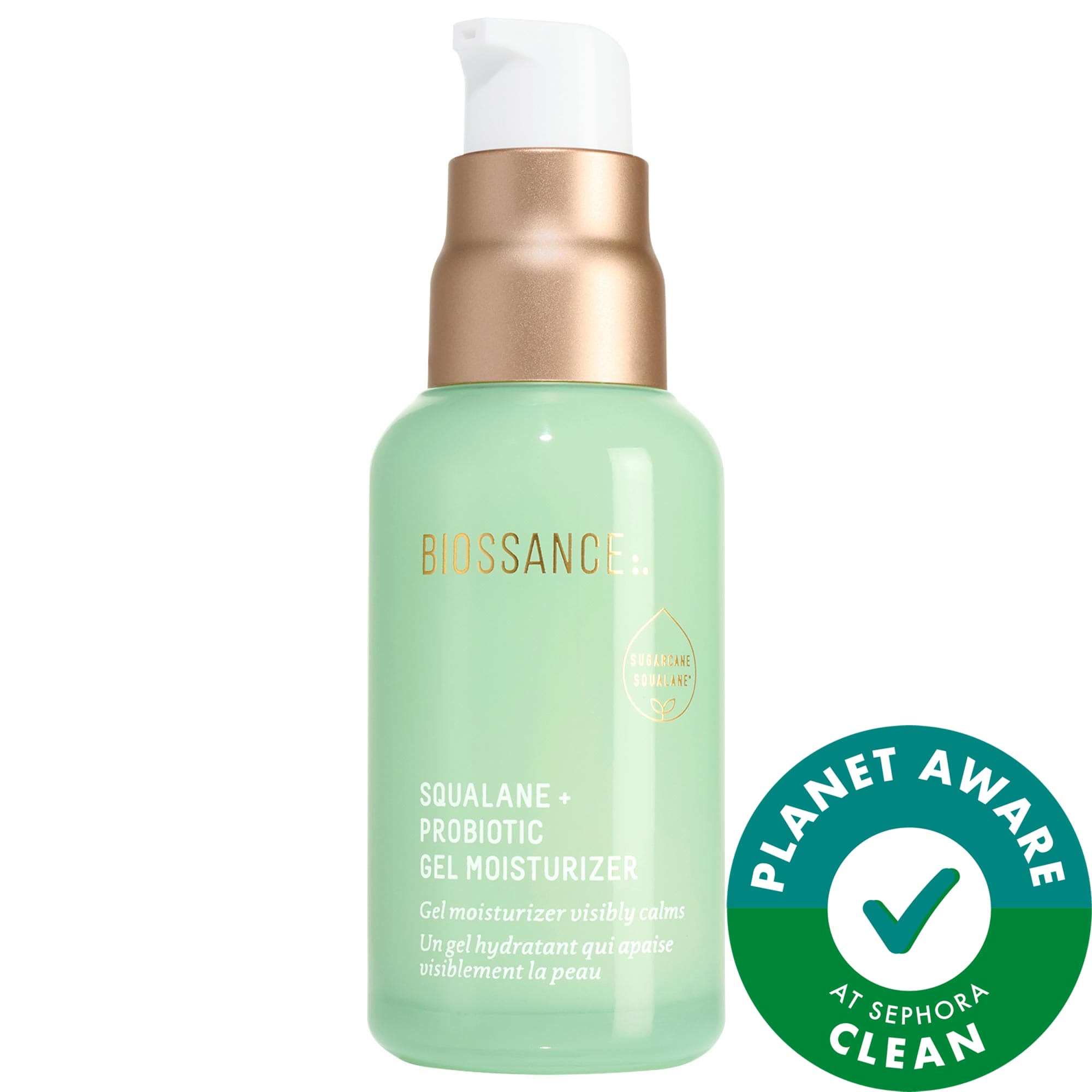 Probiotic Gel Lightweight Non-Comedogenic Moisturizer with Glycerin + Squalane