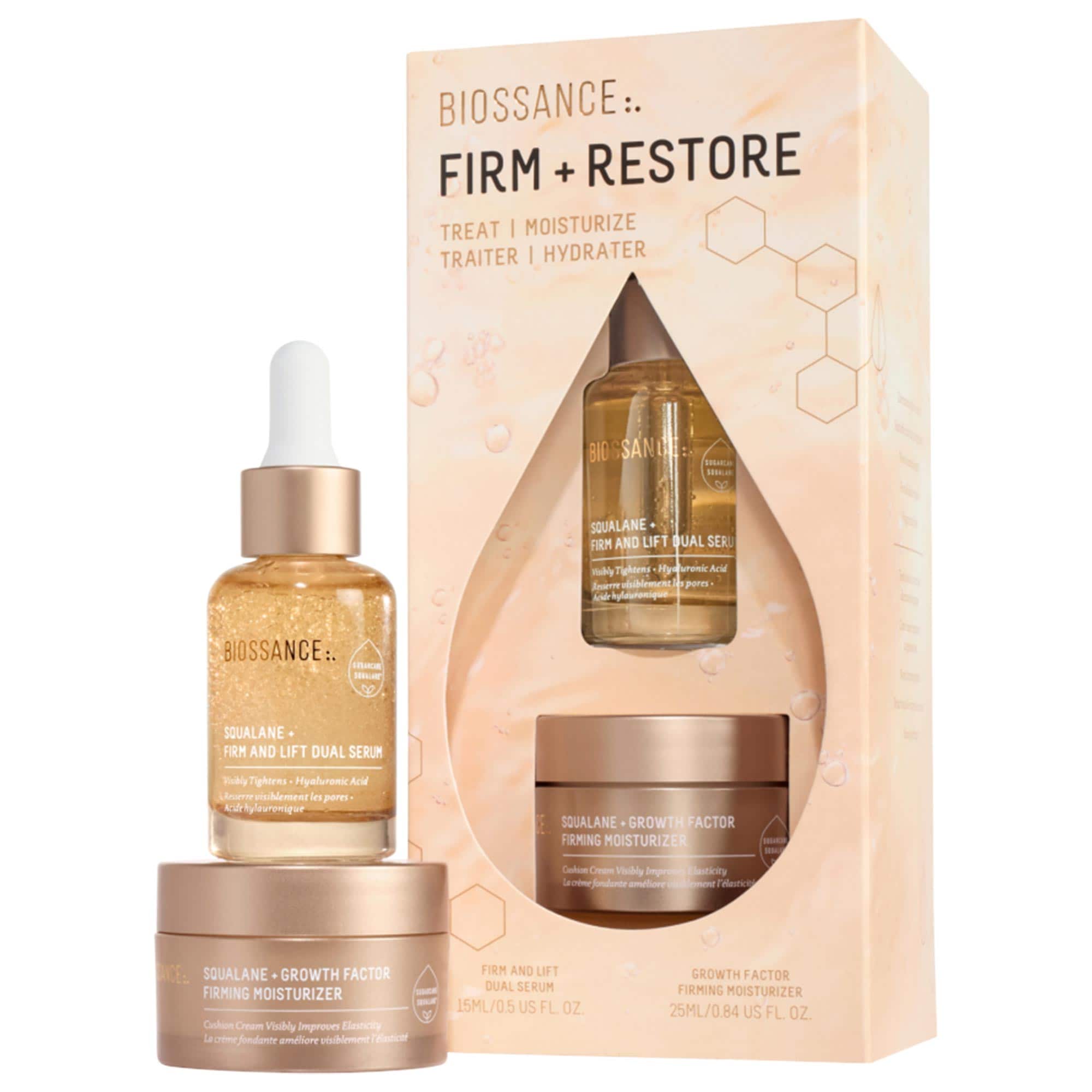 Firm + Restore Anti-Aging Skincare Set - Biossance | Sephora