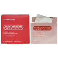 Topicals - Faded Brightening Peel Pads for Dark Spots, Discoloration & Uneven Skin Tone (12 pack)