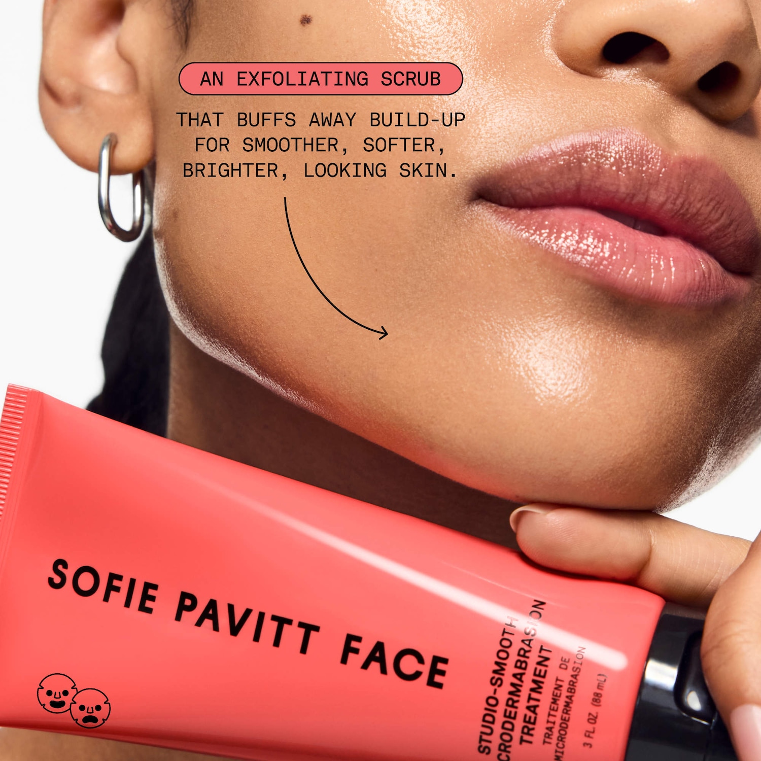 Отшелушивающий скраб-микродермабразия Sofie Pavitt Face Studio-Smooth — фото 2