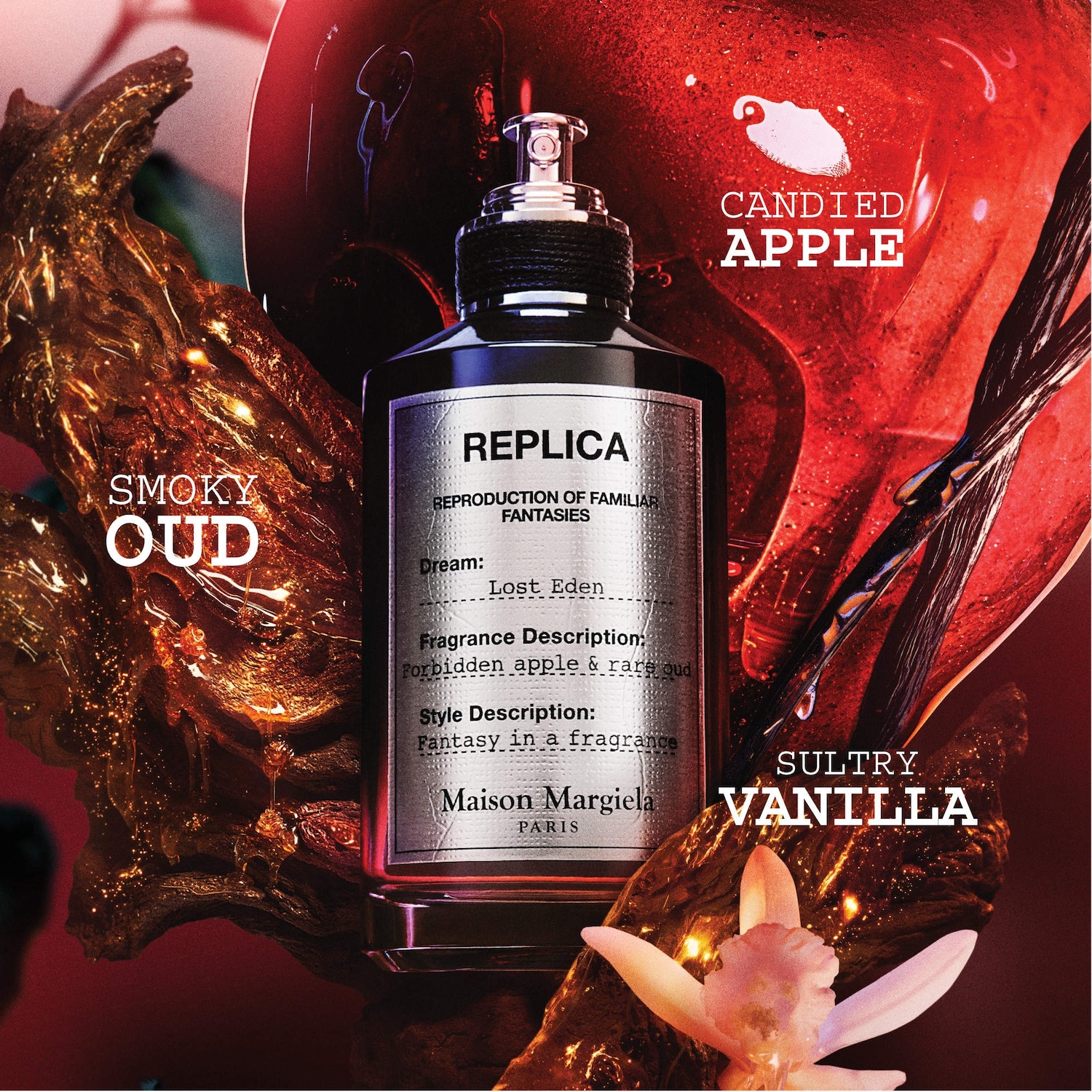 REPLICA' Lost Eden Eau de Parfum with Vanilla & Oud - Maison