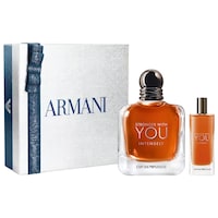 Armani Beauty - Armani Stronger With You Intensely Eau de Parfum 2-Piece Men's Fragrance Holiday Gift Set