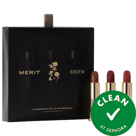 MERIT x Erdem Signature Lip Gift Set