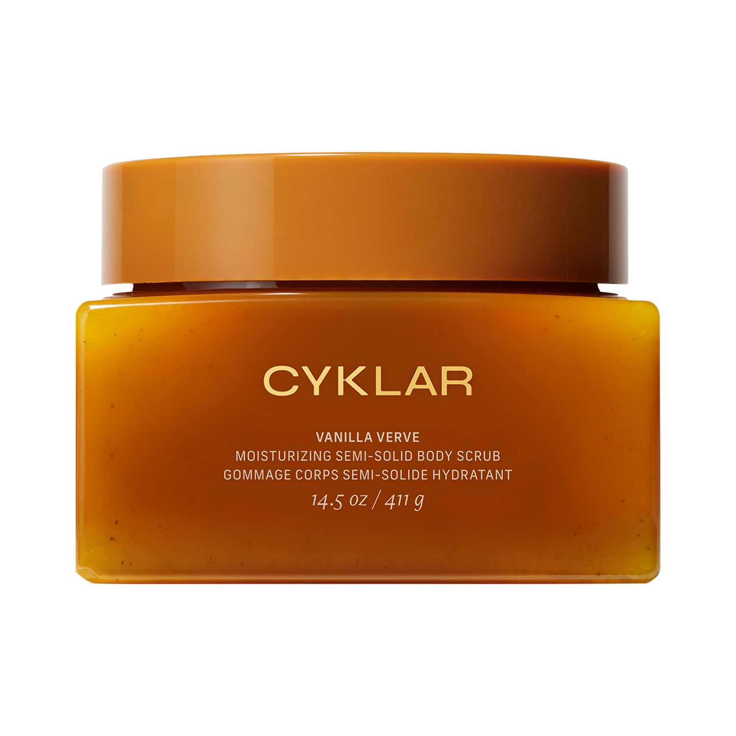 Увлажняющий полутвердый скраб для тела с маслом ши Cyklar Vanilla Verve