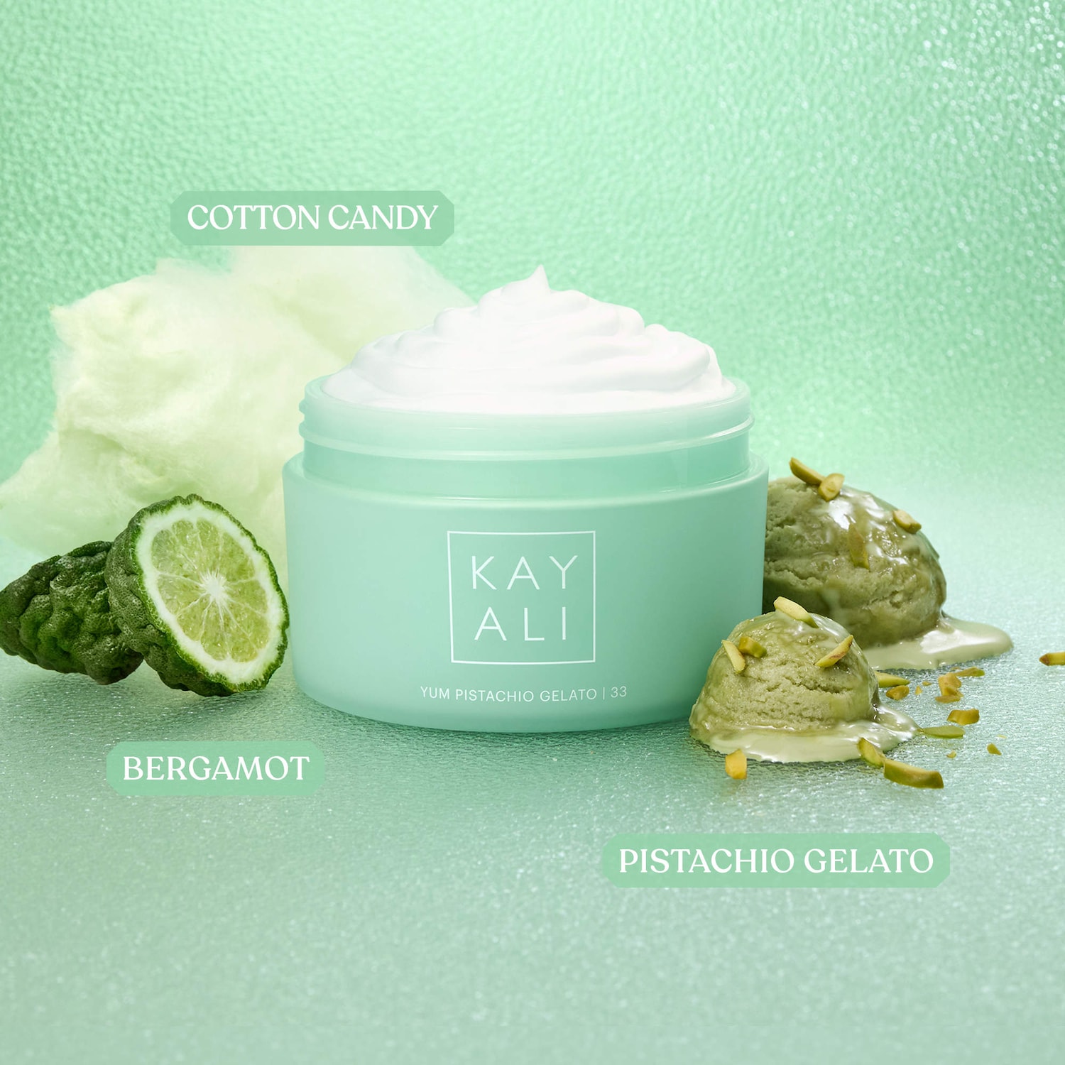 Yum Pistachio Gelato | 33 Silk Soufflé Body Cream with Hyaluronic