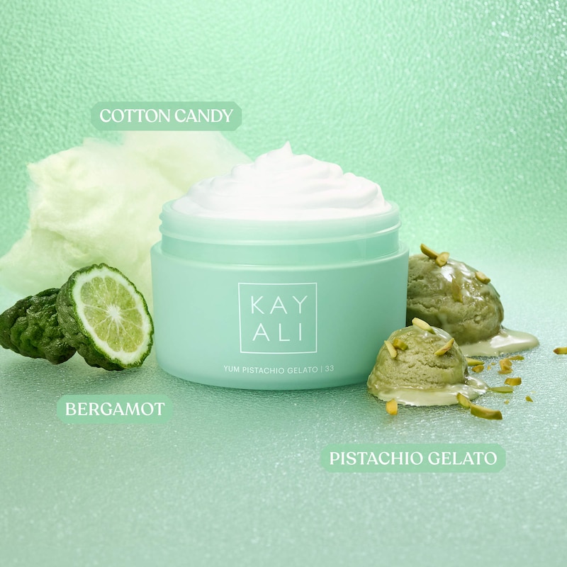 Yum Pistachio Gelato | 33 Silk Soufflé Body Cream with Hyaluronic Acid + KAYALI Dream Elixir thumbnail 4