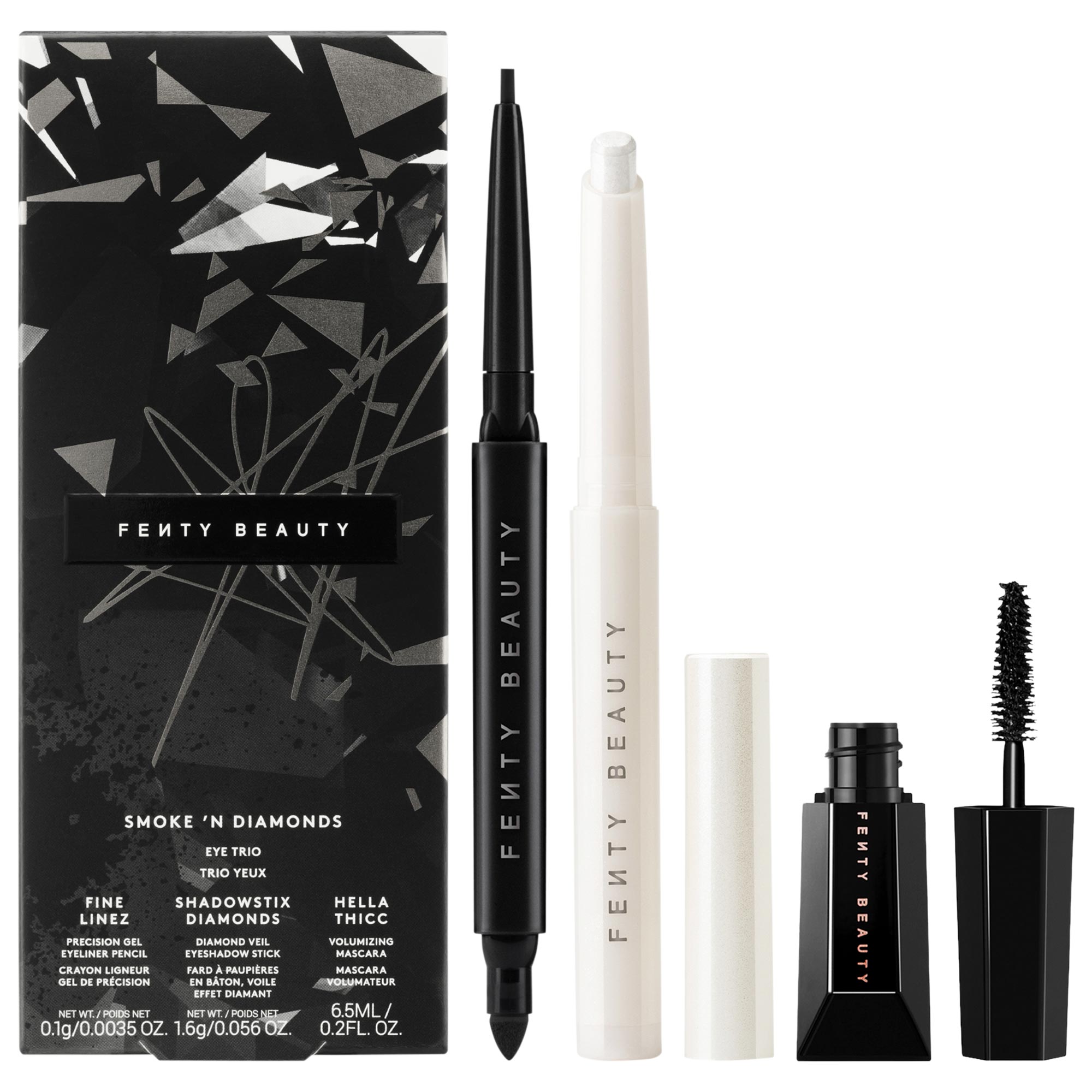 Fenty Beauty by Rihanna Midnight Diamonds Collection: Smoke 'n Diamonds Eye Trio